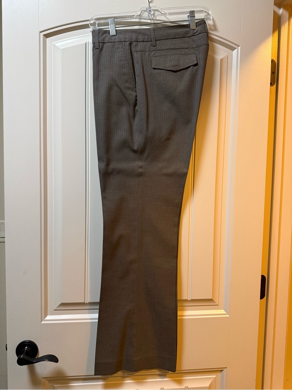 GAP Women's Brown Pinstripe Dress Trousers